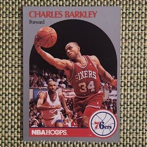 Charles Barkley NBA Hoops Trading Card